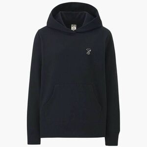 Kaws X Uniqlo X Peanuts Snoopy Hoodie - Black - Size Medium